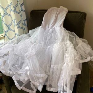 Fit and Flare wedding gown petticoat
